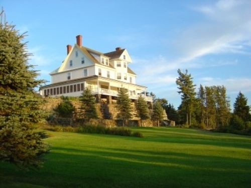 Blair Hill Inn and Restaurant overlooking Moosehead Lake